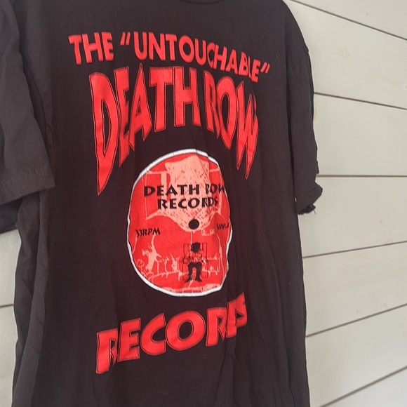 Death Row Records “The Untouchable” Graphic Tee – Size XL – Black - Picture 4 of 6